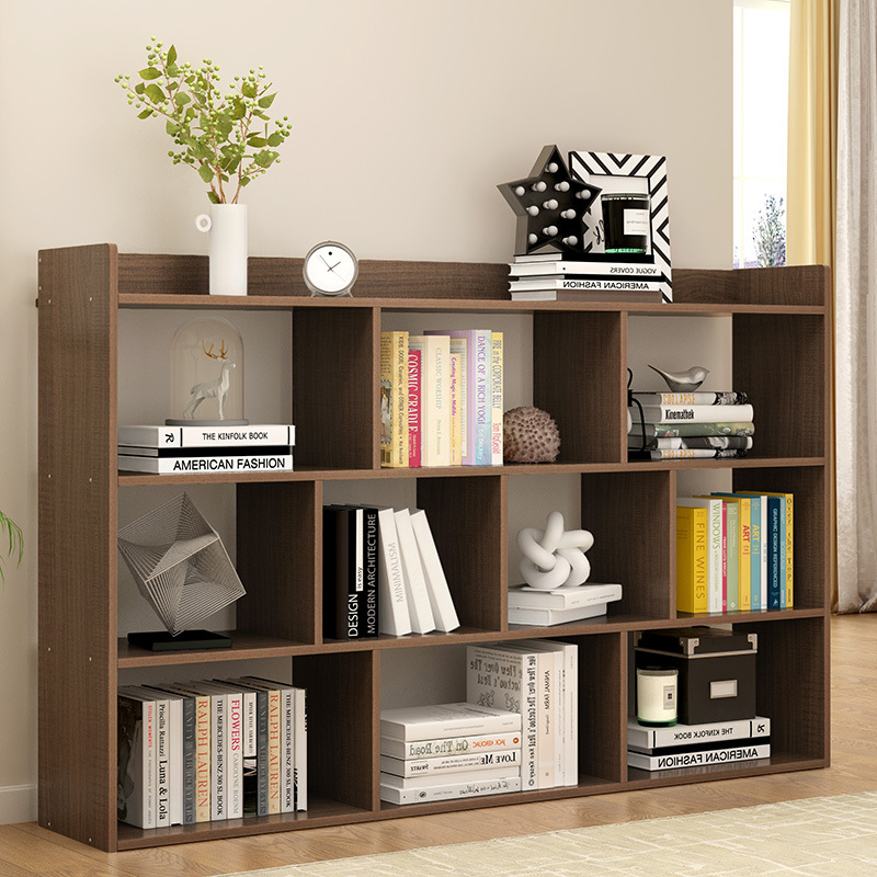 简易书架落地置物架学生用书柜小书架桌上简约现代收纳储物架