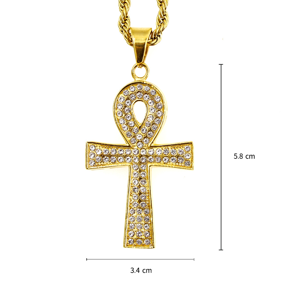 欧美跨境直供经典古埃及安卡吊坠