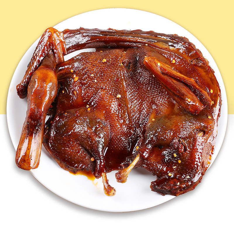 馋馋酱板鸭 湖南常德特产酱板鸭 特色小吃手撕鸭肉 一