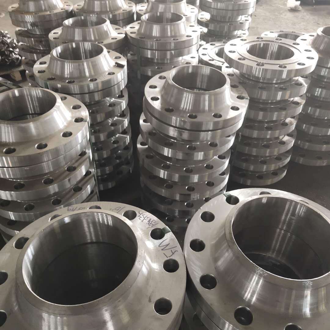 厂家定制304钢制法兰 高颈高压对焊法兰 dn100碳钢对焊法兰