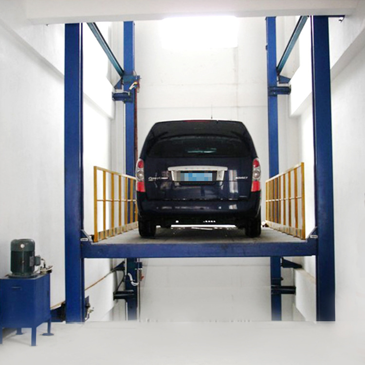 龙铸机械定做四柱汽车举升机 4s店专用轿车提升机 固定液压举升机