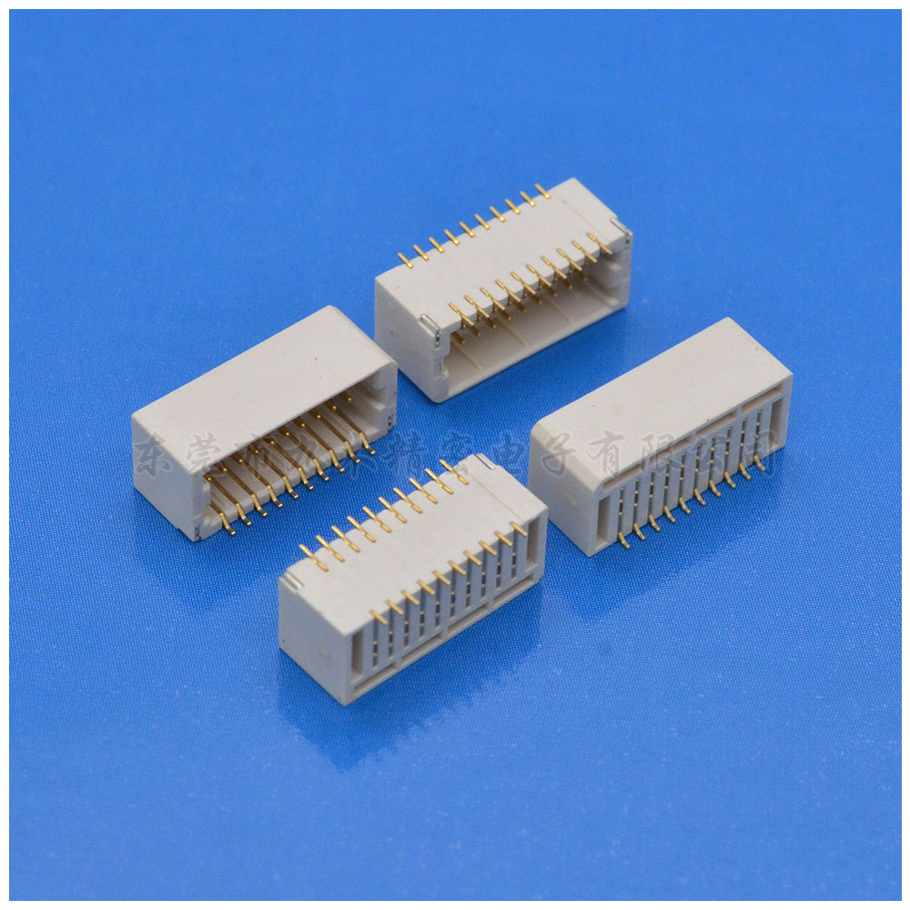 排针线对板连接器