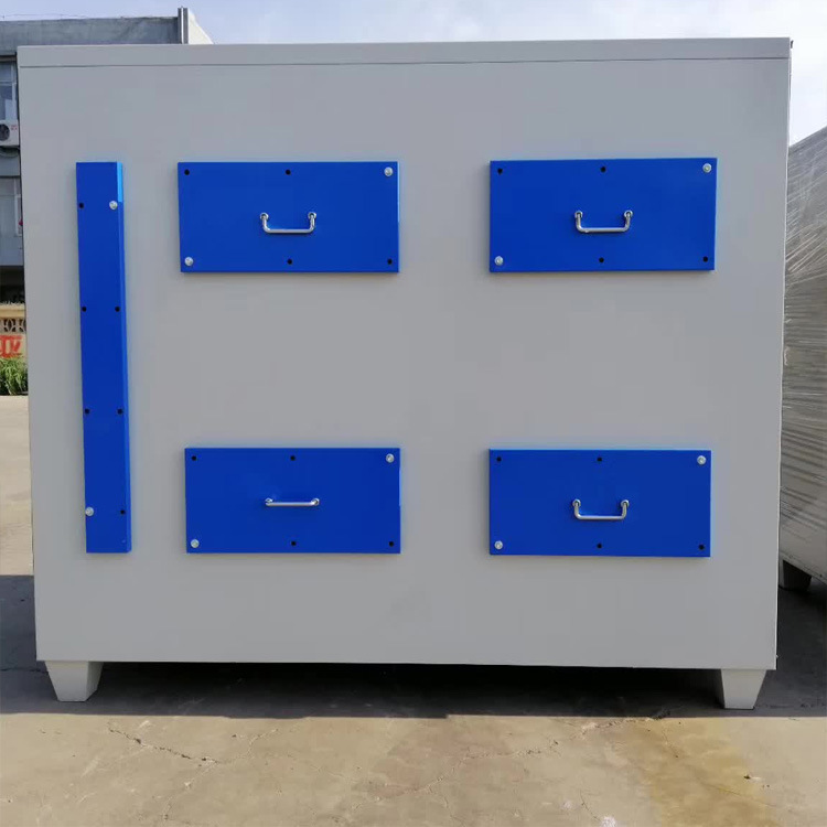 定制活性炭吸附装置 抽屉式活性炭吸附箱 活性炭环保箱除臭设备