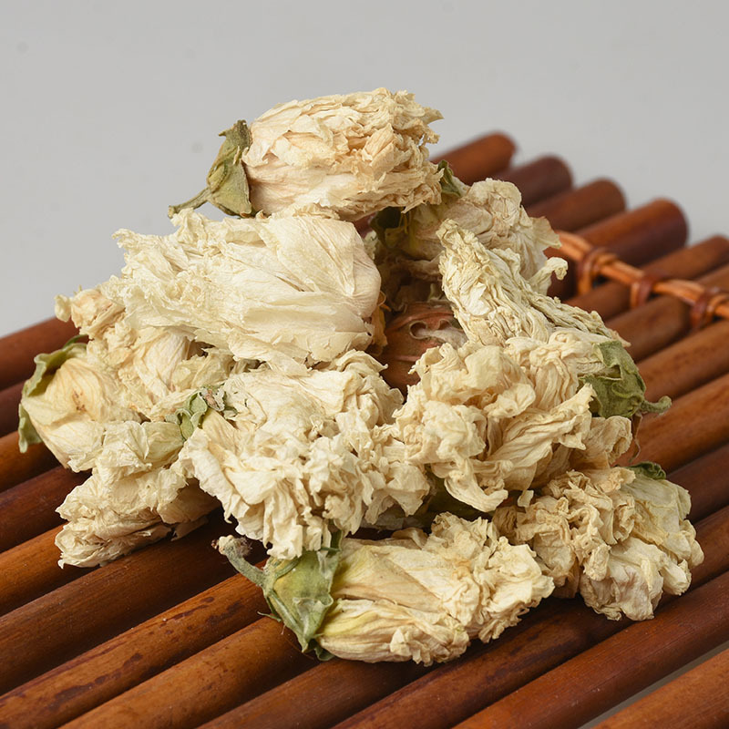 中药材木槿花新货白槿花无硫花草篱障花量大从优产地货源可代发