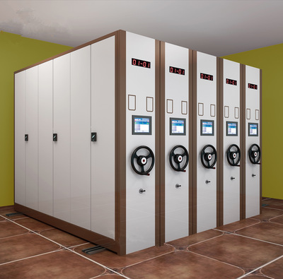 电动智能密集架档案密集柜 电动可移动密集架柜手摇密集柜厂家