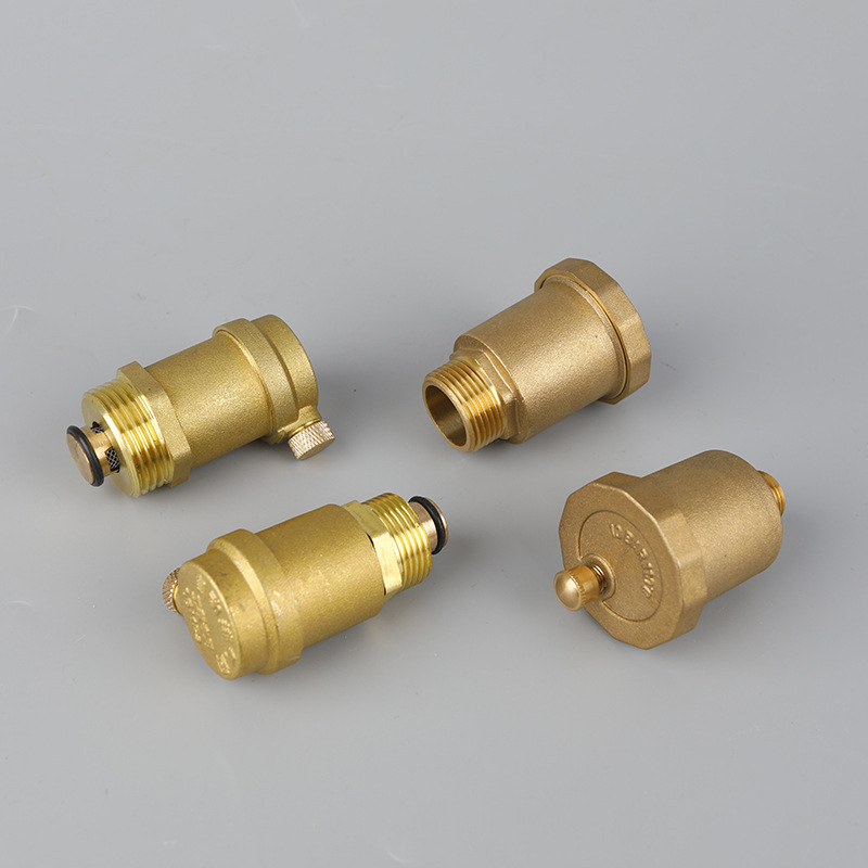 厂家直销 黄铜排气阀 直排式自动放气阀快速黄铜排气阀门