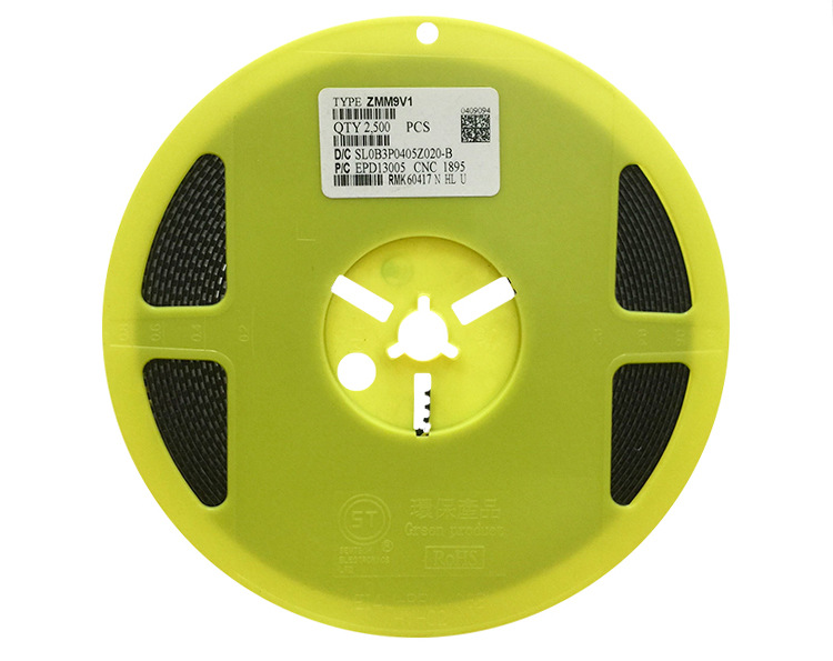 先科st 贴片稳压二极管9.1v ll34 0.5w zmm9v1 玻璃封装1206