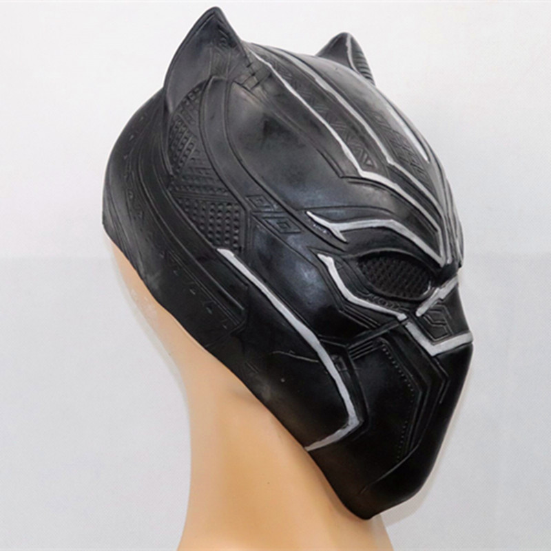 复联4黑豹面具装扮美国队长3内战漫威电影头盔影视道具直播头套
