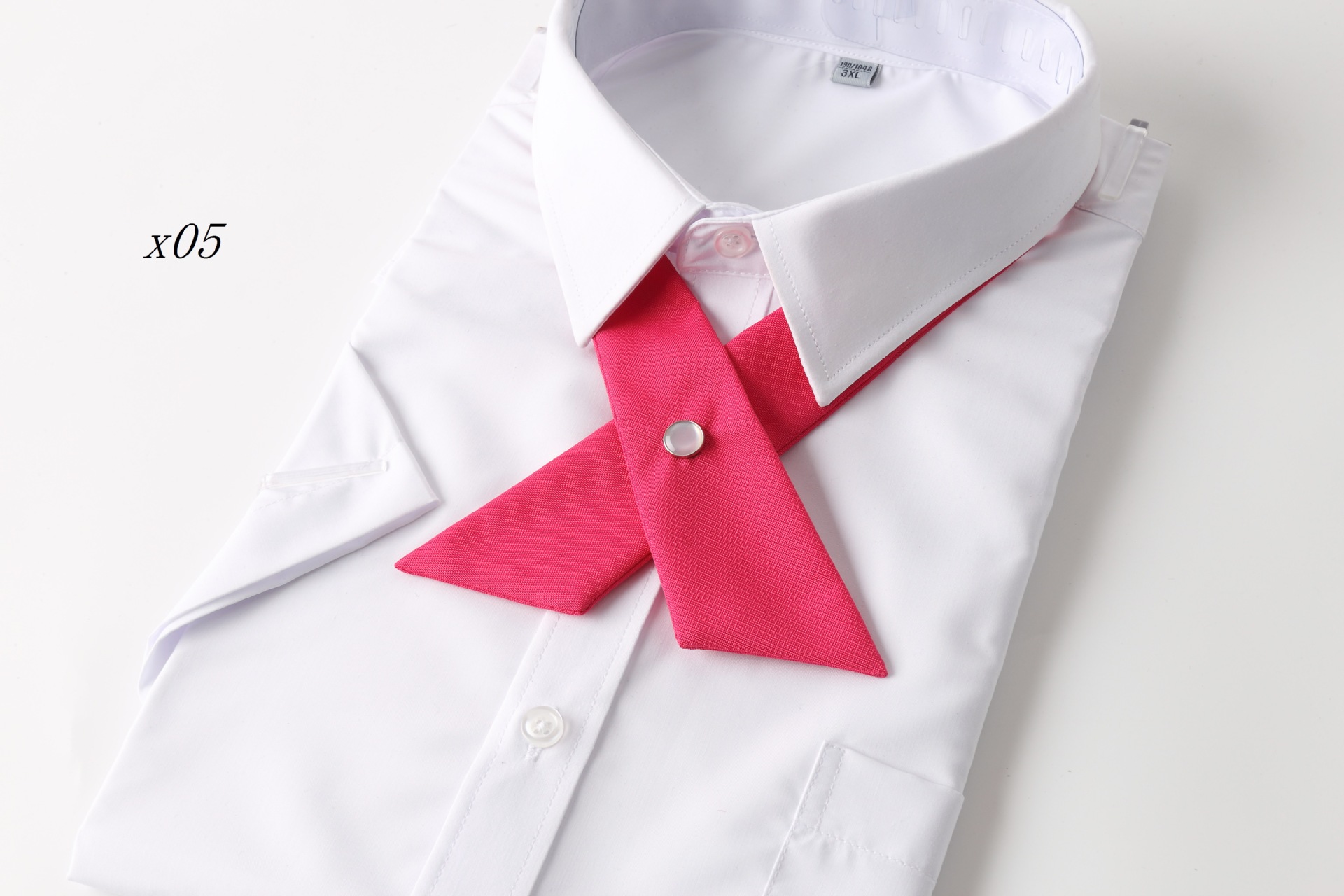 2020西装领花空姐银行职员酒店服务员领结女士蝴蝶结条纹现货批发