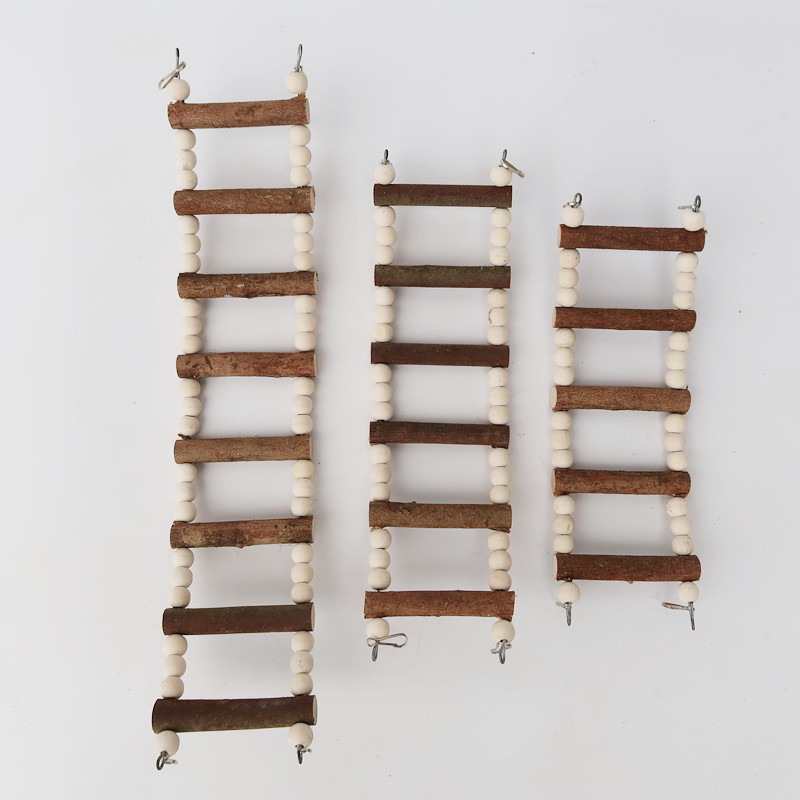 鹦鹉用品 鸟玩具 天然木枝攀爬梯云梯 鸟爬梯 鹦鹉梯子云梯 批发