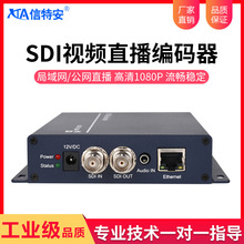 信特安E1005S-SDI高清编码器H265图像传输网络直播推流IPTV广告机