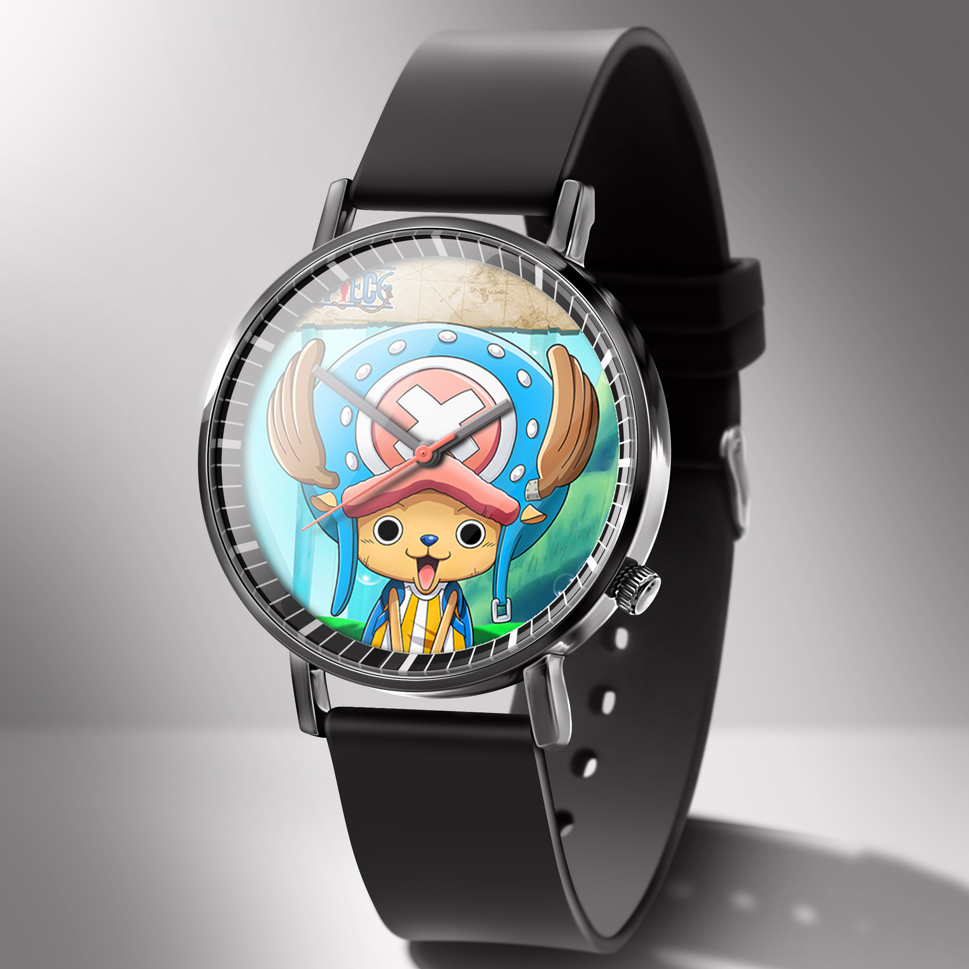 卡通动漫手表时尚简约风学生海贼迷系列学生男女手表石英腕表