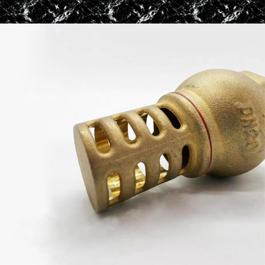 玉环阀门 黄铜底阀 水泵底阀 内螺纹全铜底阀 foot valve