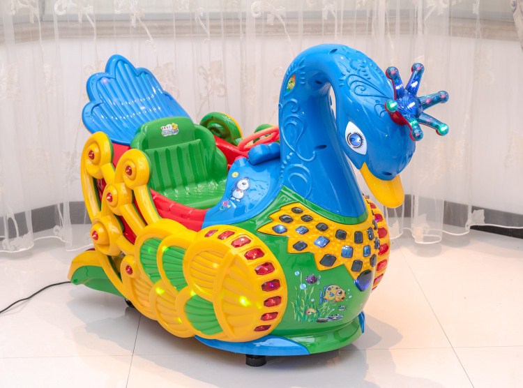新款热卖投币天鹅摇摇车电动商用小孩摇摆机儿童超市门口玩具车