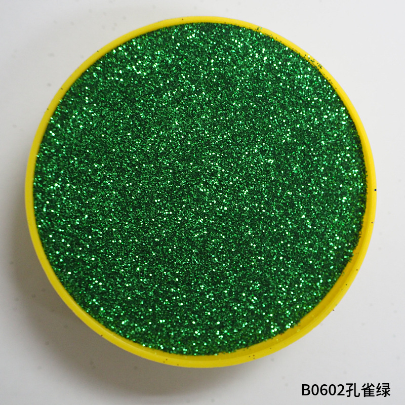 山东厂家生产b0600黄金绿闪粉绿色金葱粉