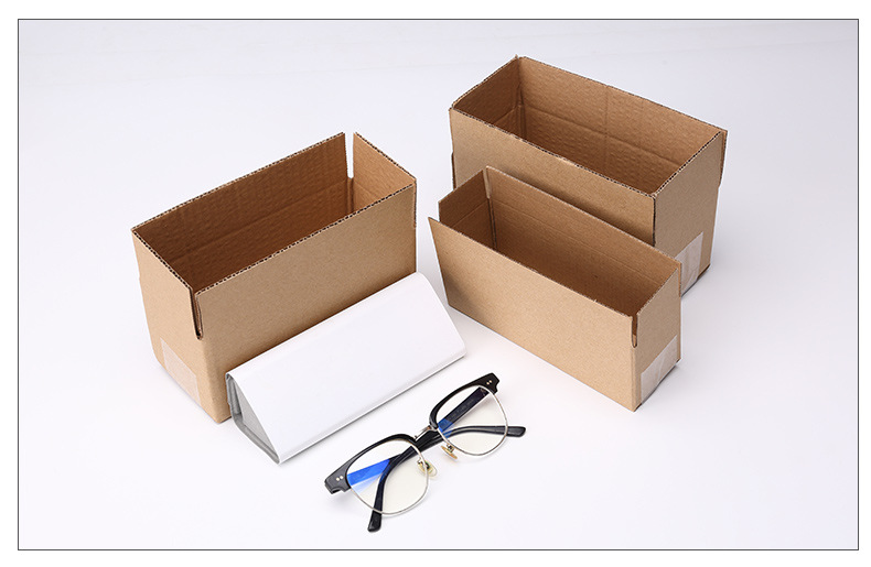 现货定制眼镜包装纸盒打包纸箱厂家批发快递纸箱生产定做飞机盒子