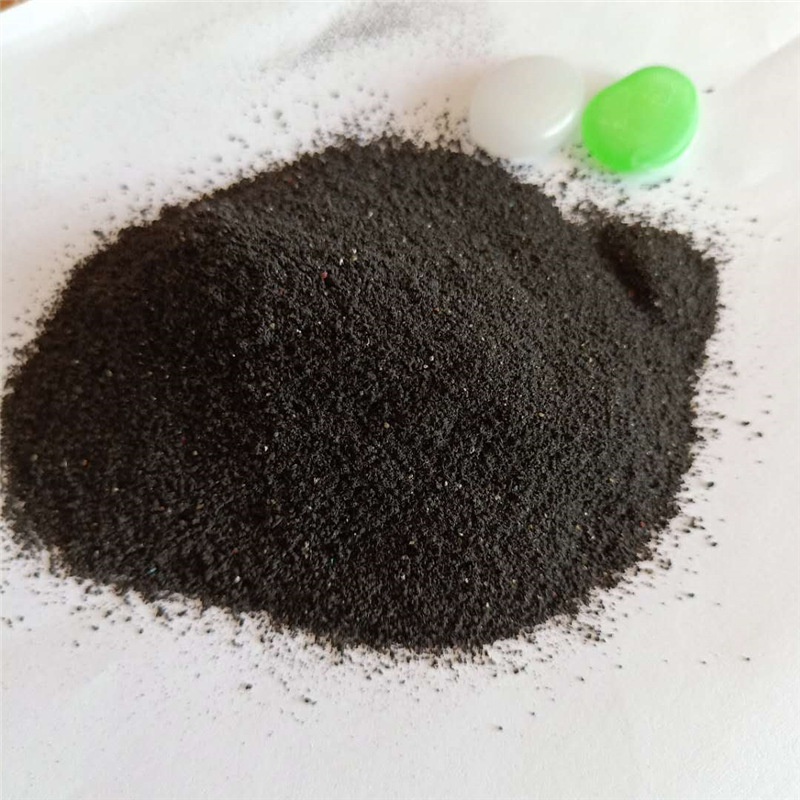 废轮胎橡胶粉 黑色再生橡胶颗粒 人造跑道 足球场用橡胶粉