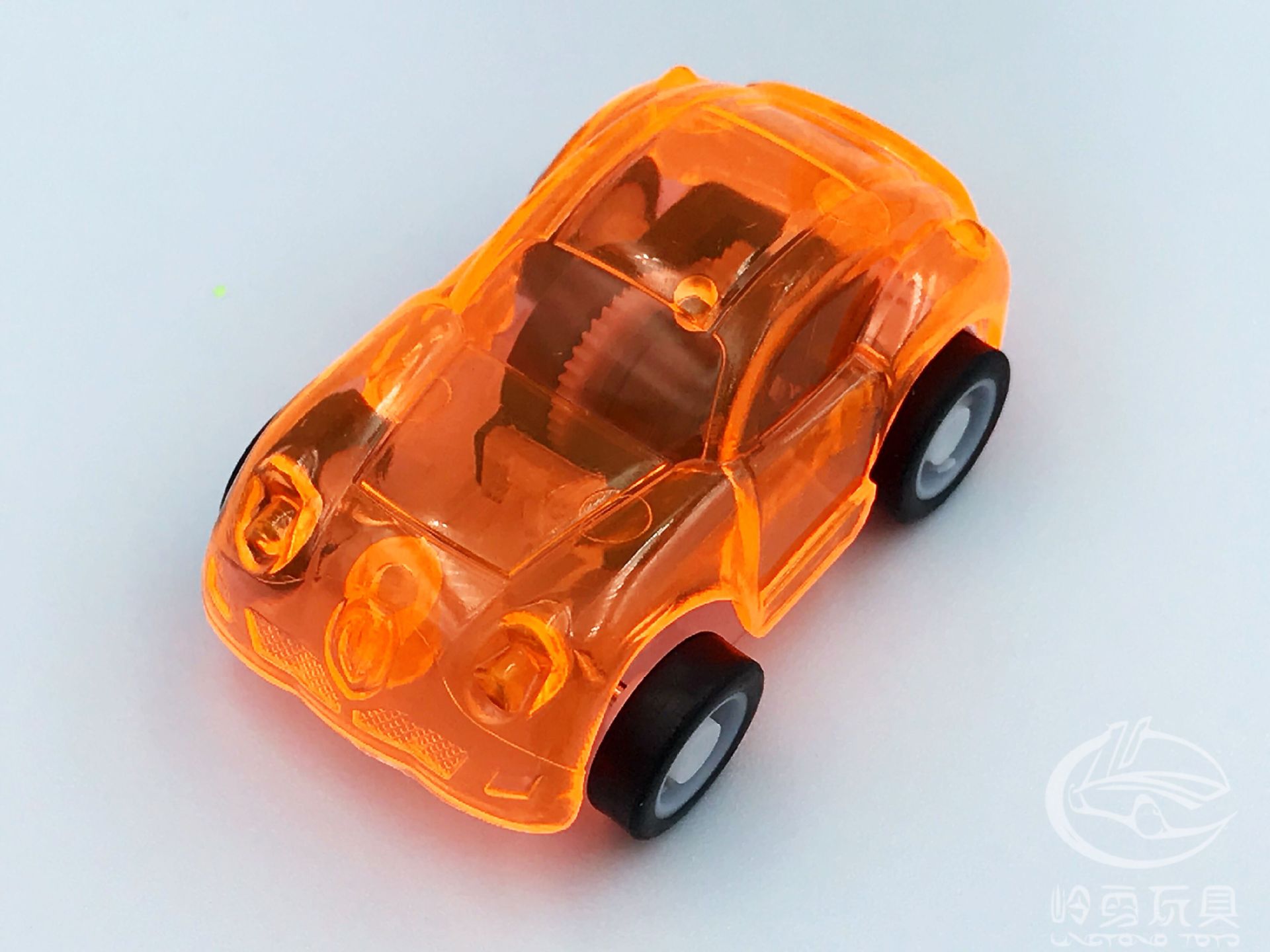 岭勇玩具透明回力小汽车模型玩具口袋小汽车男孩礼品地摊热卖批发