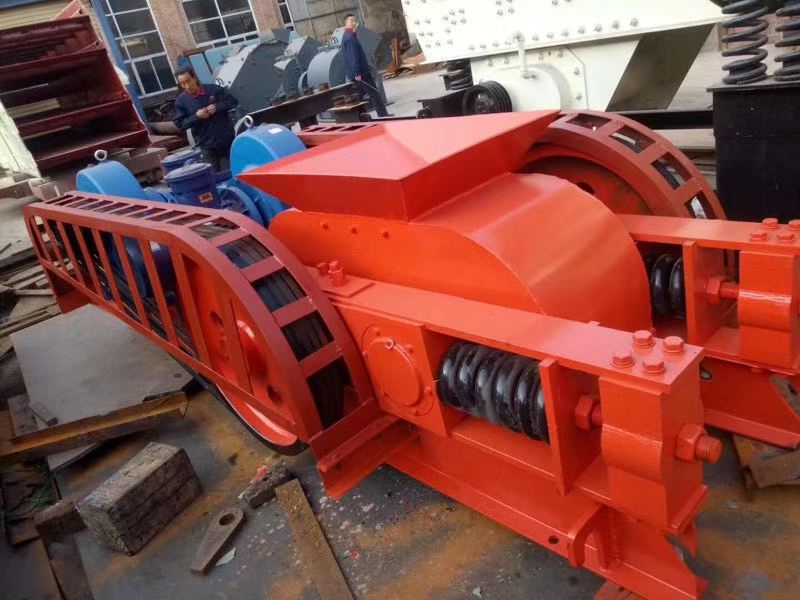 现货供应钢渣矿石对辊破碎机狼牙辊粉碎机2pg7501000对辊破