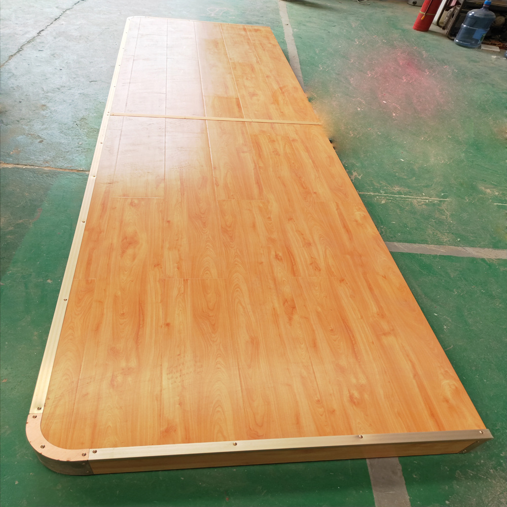 伟乐教学专业定制教学地台 学校讲台站台 实木教学地台 教学设备