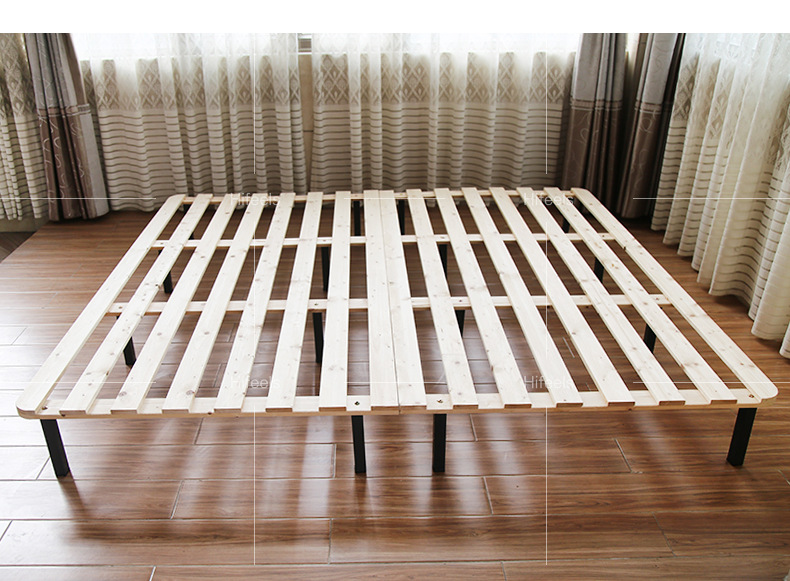 实木床板定制松木床板1.8米1.5米床架厂家直销宿宿双人单人排骨架