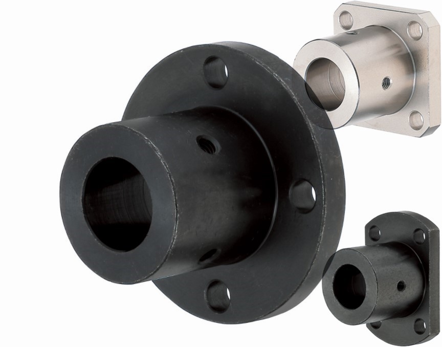 导向轴支座 钢导向轴支座加长导向轴支座总成光轴固定座开口法兰