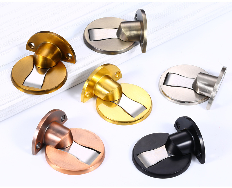 地吸 隐形免打孔定位卧室静音防撞挡顶碰板门碰地板吸 防踢木门吸