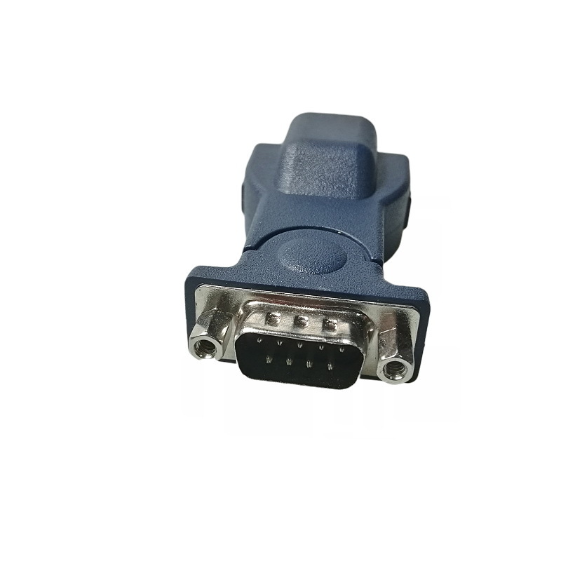 厂家热销usb to db9串口usb母转rs232转接头com口单芯片支持win7