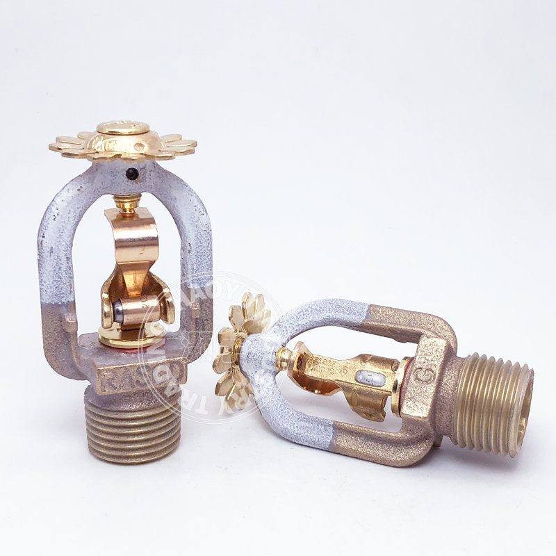 美国可靠k80易熔合金喷淋头100℃标准响应下垂型消防喷头dn15下喷