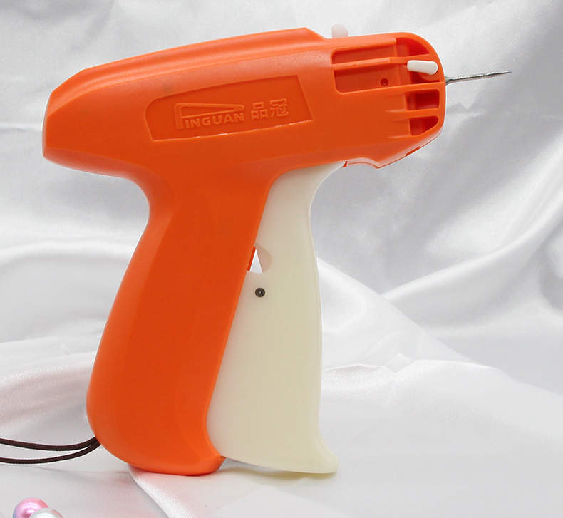 品冠吊牌枪标签枪商标枪打标签抢吊牌机衣服打签机粗细针头胶针枪