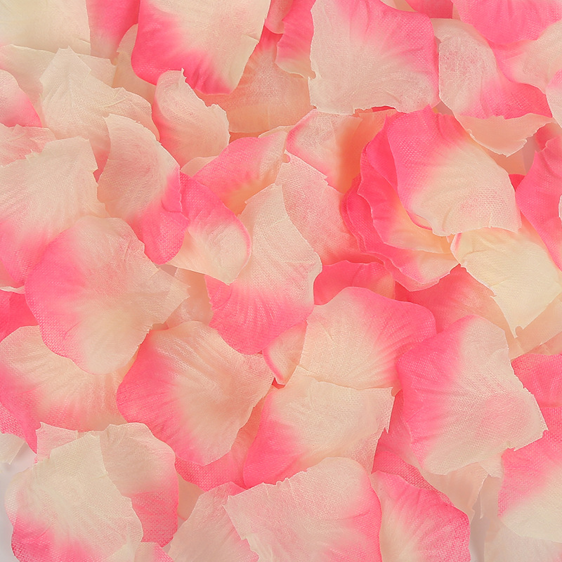 Non-Woven Fabric Stacked 100 Petals Simulation Petals Wedding Petals Fake Petals Rose Petals Special Offer