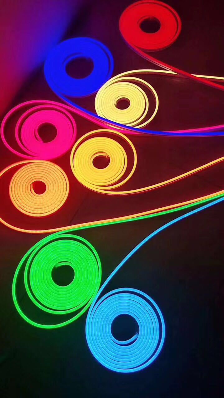 led柔性灯带12v霓虹灯带户外广告招牌造型做字母防水软灯条