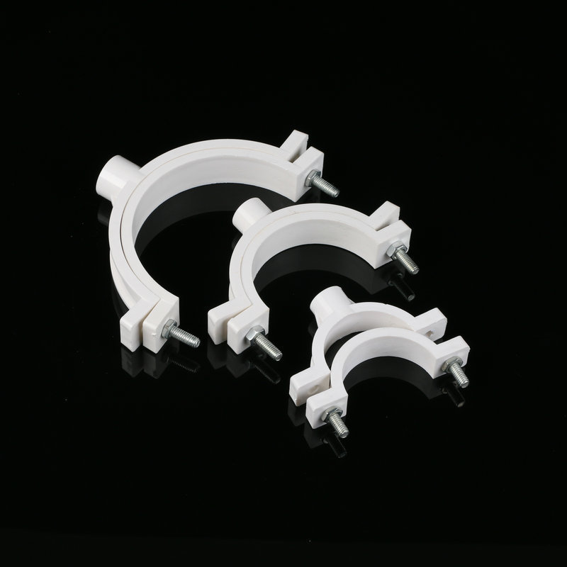 pvc双用管箍抱箍管扣排水管卡吊卡管码吊码配件5075110160