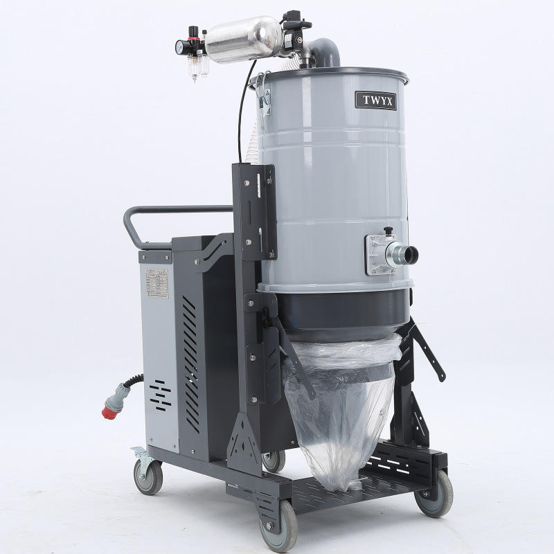 sh7500移动式工业吸尘器7.5kw车间吸尘器工业粉尘吸尘机