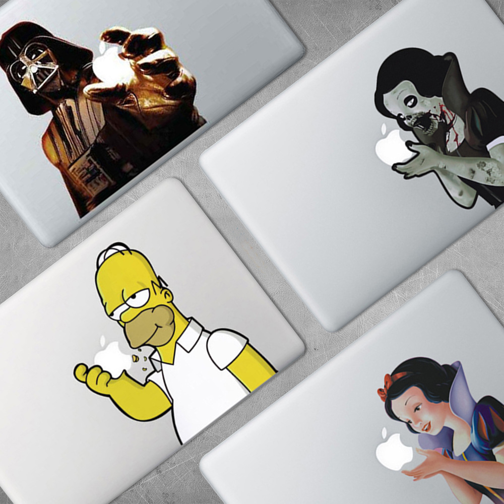 适用苹果新款14寸2021笔记本电脑16贴纸macbookpro13创意局部贴