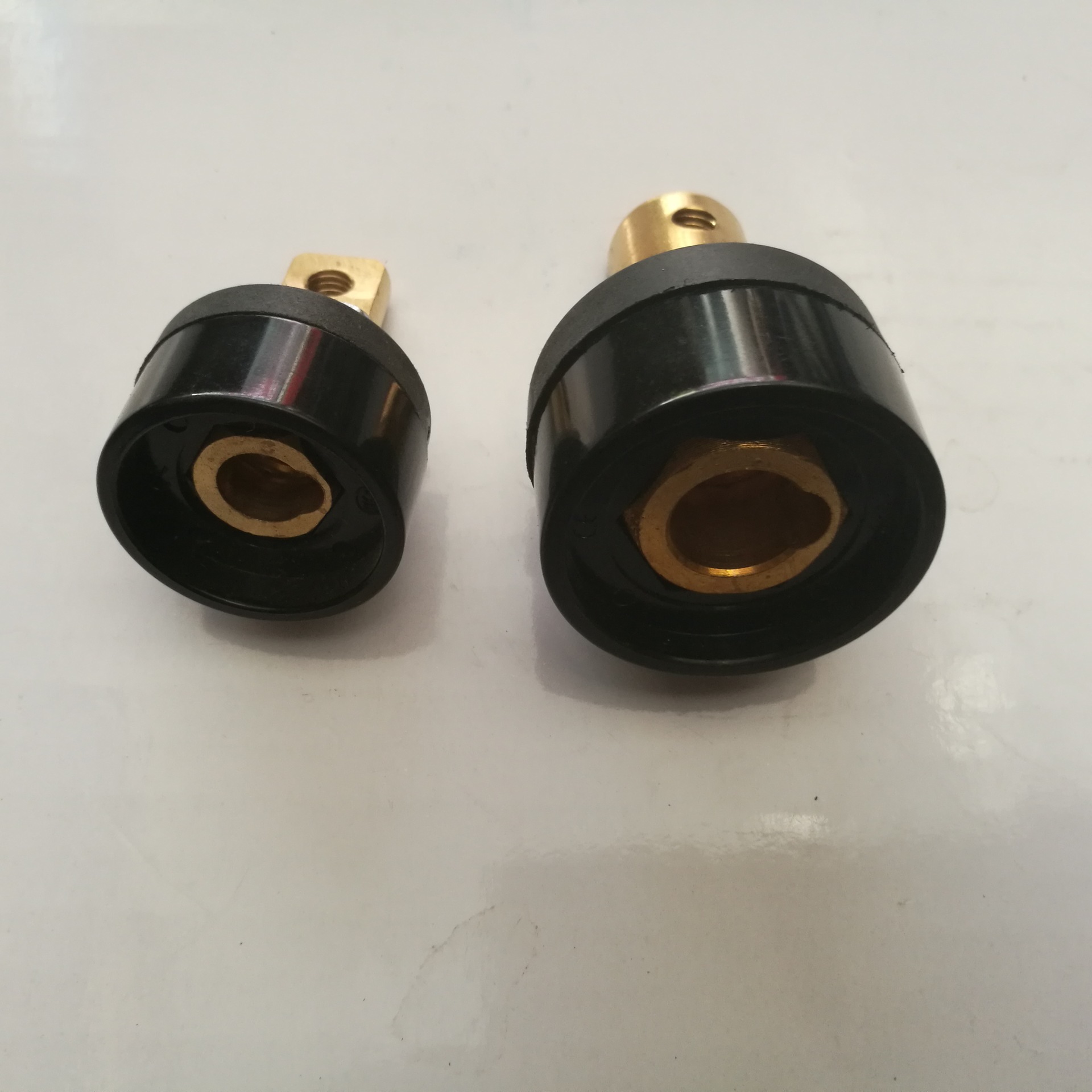 厂价批发电焊机接头快速插头全铜后板式接头10-25-50输出佳士宝