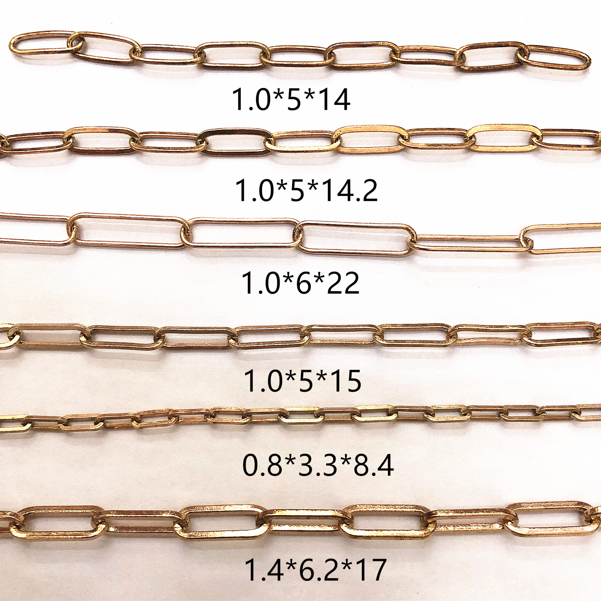 bl圆圈环花纹链条方格纹路链条黄铜凹凸链条 花纹线o字链条