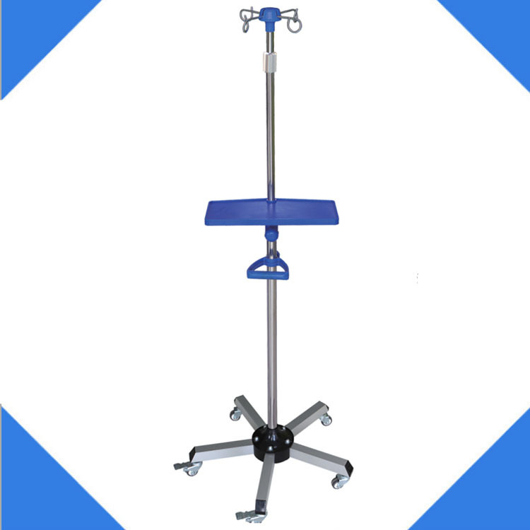 加厚 不锈钢输液泵支架 输液泵放置架子点滴架吊瓶架 带轮可移动