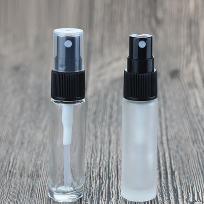 10ml喷雾瓶玻璃透明喷雾瓶消毒液喷壶香水分装瓶