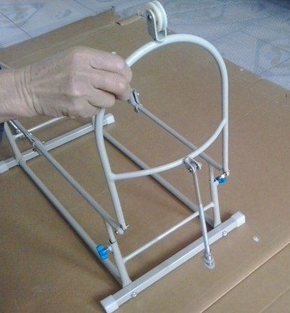 可调式医用勃朗氏架布朗氏架支具下肢牵引架家用支架不锈钢 厂家