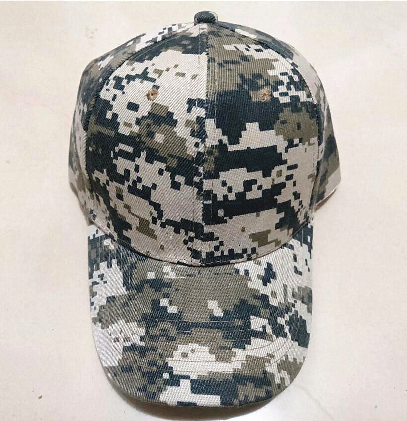 数码迷彩棒球帽户外军迷鸭舌帽新款百搭遮阳帽街头太阳帽厂家批发