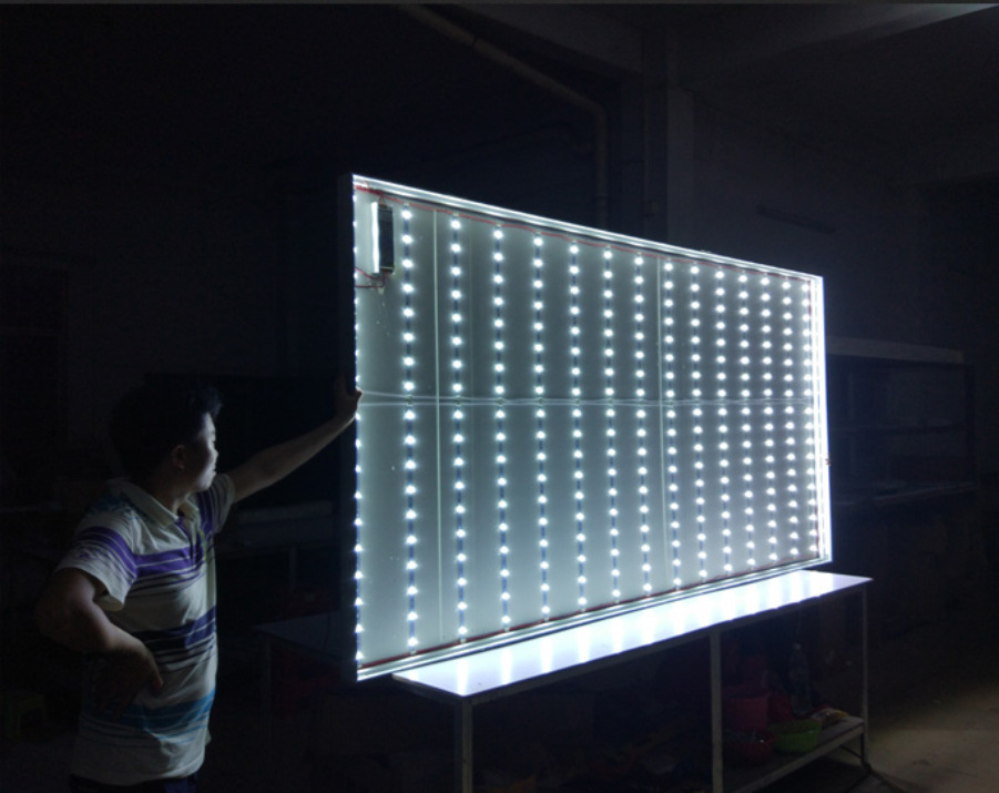 深圳卡布灯箱 白色厚8公分 厂家直销 切割加工卡布灯箱