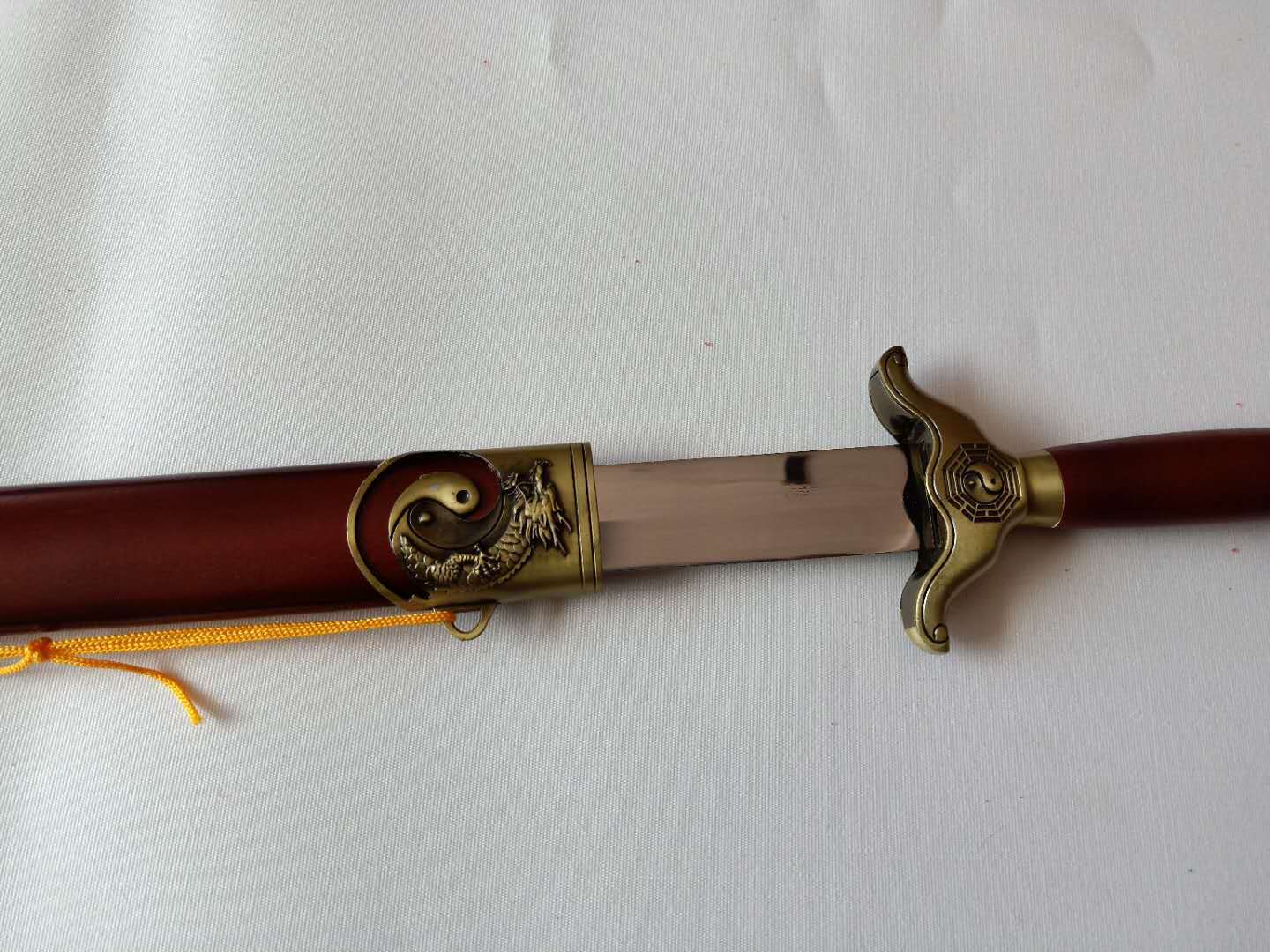 男女通用表演用桃木木鞘软剑 中华武术太极训练剑生产 厂家直销