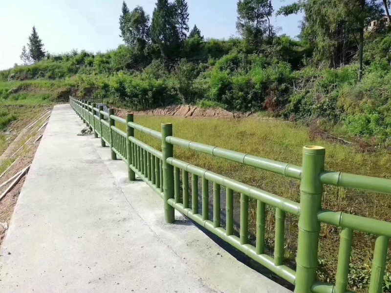 浙江台州护栏景观工程河道护栏定做户外景区围栏厂家直供