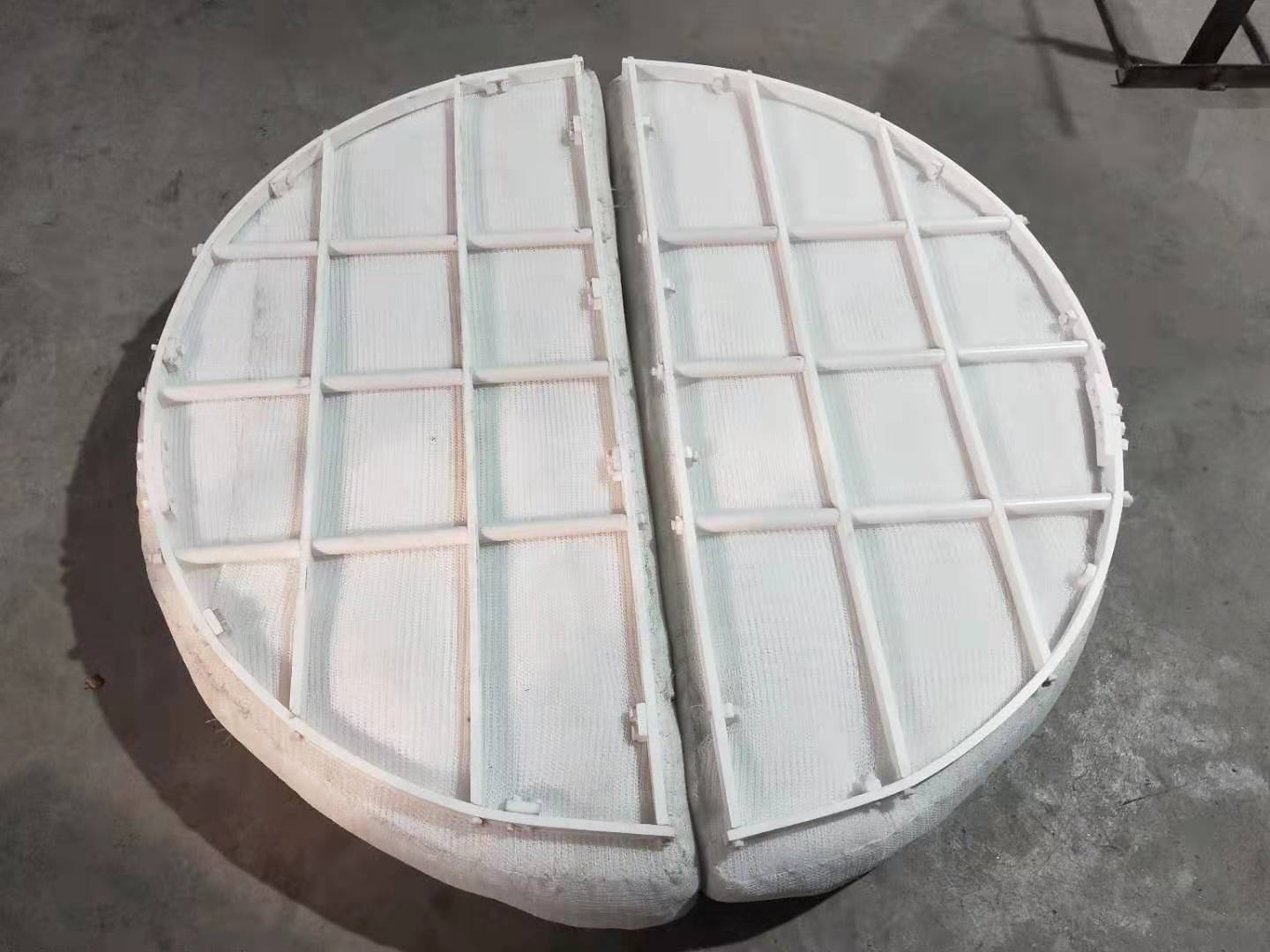 安平浦泽厂家pp聚丙烯塑料滁沫器价格质优pp丝网除沫器