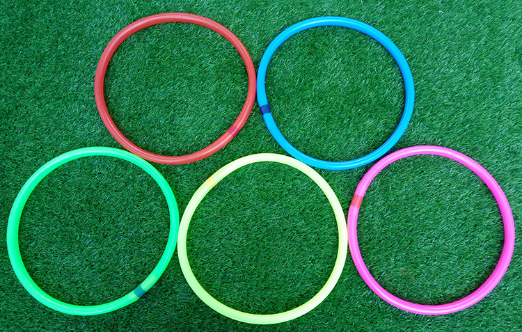呼儿童健身呼啦圈幼儿园广播晨操圈加厚塑料早操体操圈幼儿呼啦圈