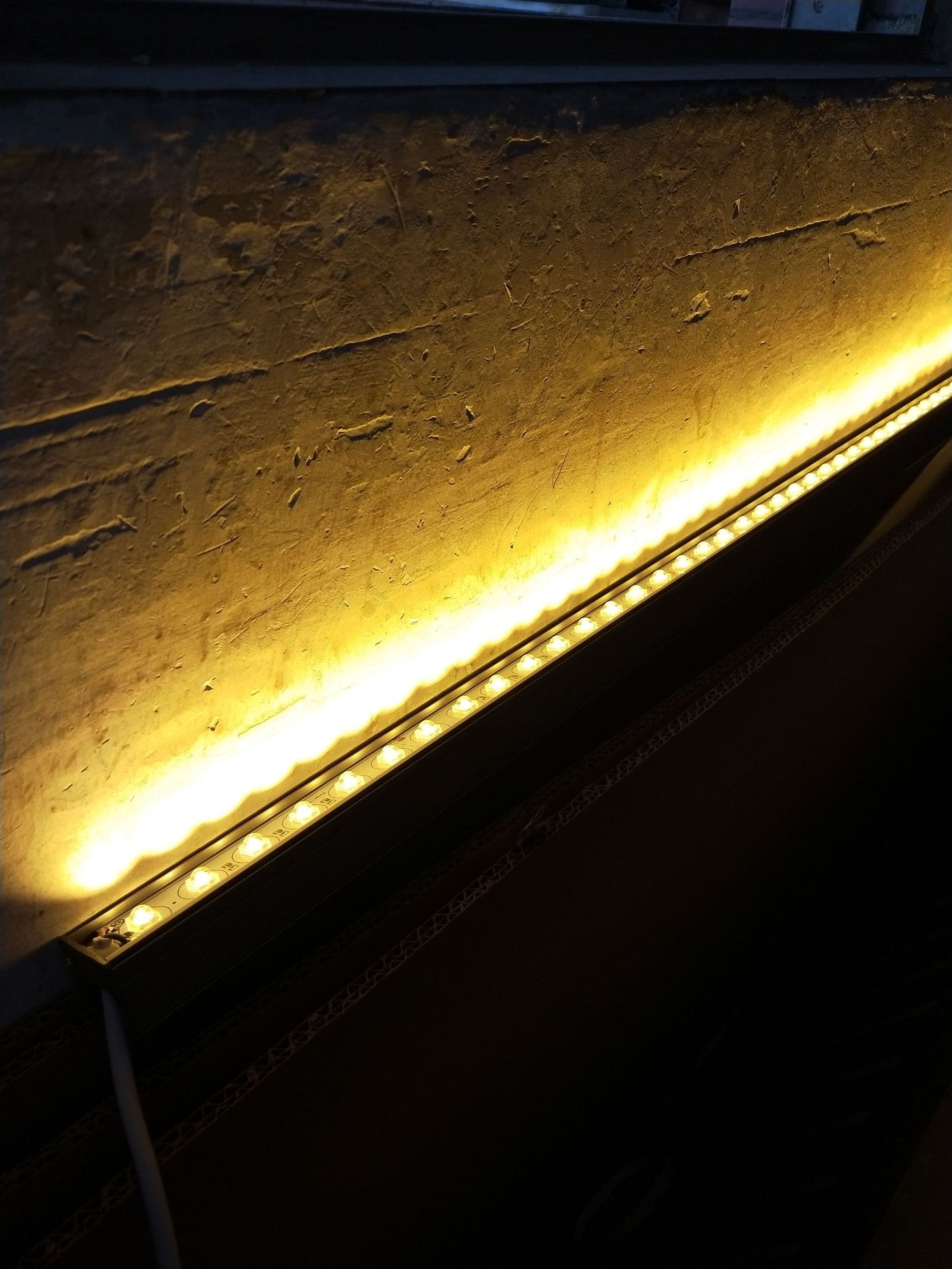 户外墙体亮化透镜防水led5050线条灯小功率洗墙晶元5050硬灯条