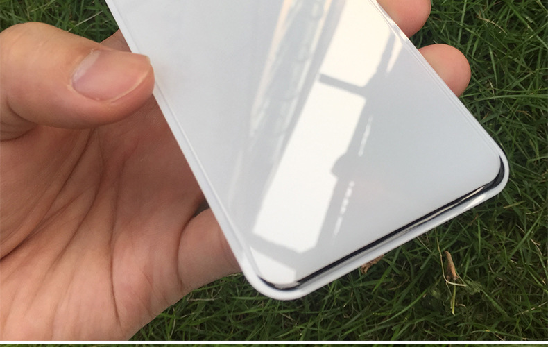 适用iphonex大视窗无边钢化膜苹果xr大弧非全屏手机膜xsmax隐形膜