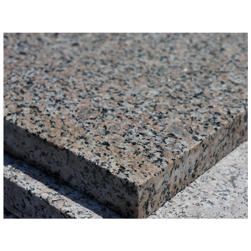 花岗岩石板大理石楼梯踏步板 五莲石材踏步板 北方五莲花加工厂