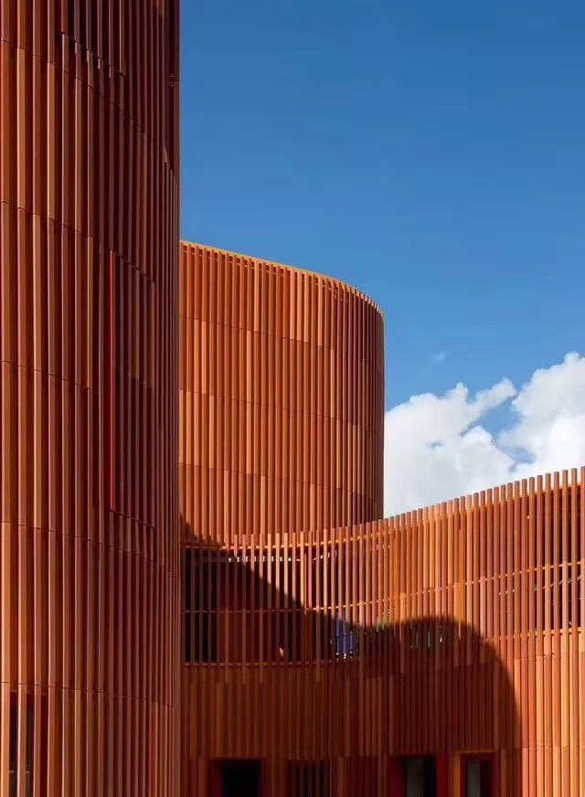 厂家直销陶板,陶土板,陶棍,陶百叶幕墙 陶板外墙干挂平面陶板-阿里巴